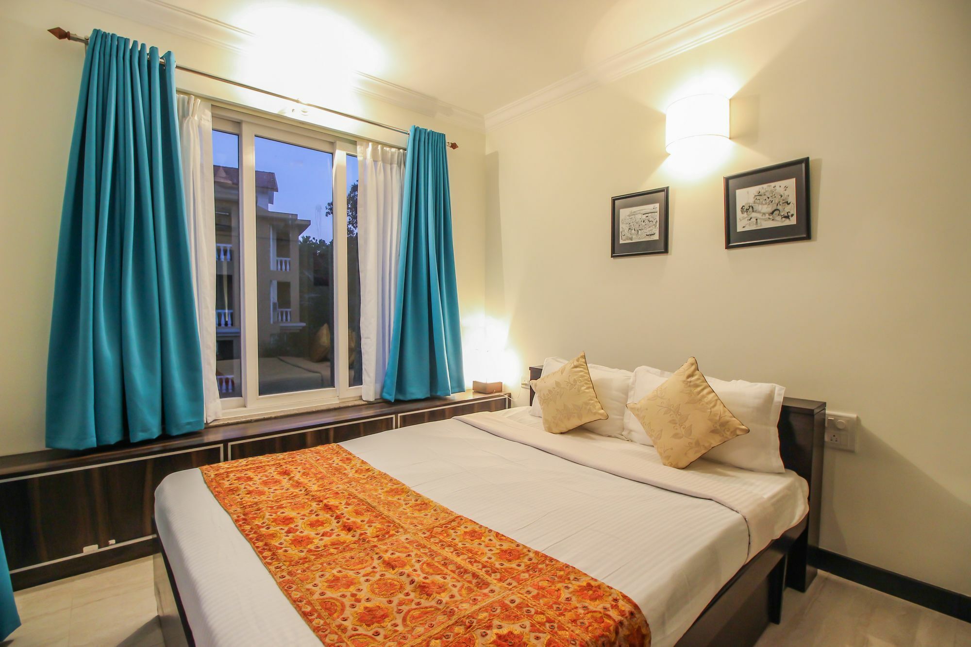 Oyo 10801 Home Pool View 2Bhk Siolim Esterno foto