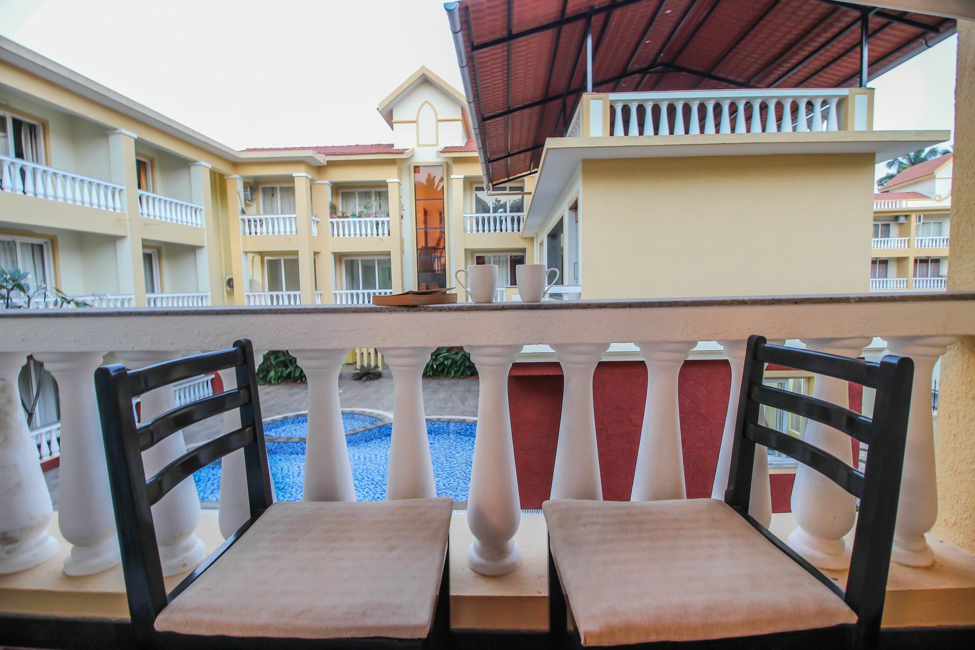 Oyo 10801 Home Pool View 2Bhk Siolim Esterno foto