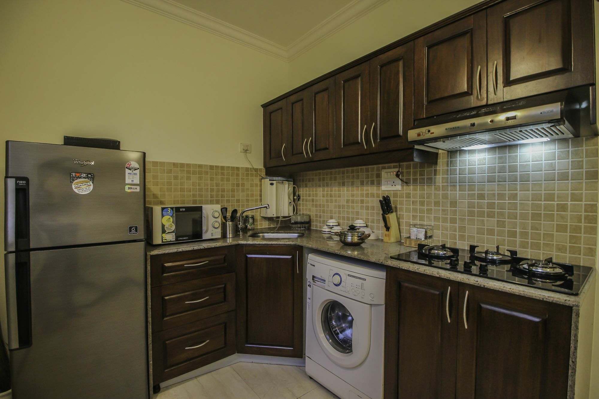 Oyo 10801 Home Pool View 2Bhk Siolim Esterno foto